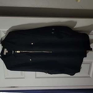 Long Sleeve Black Blouse